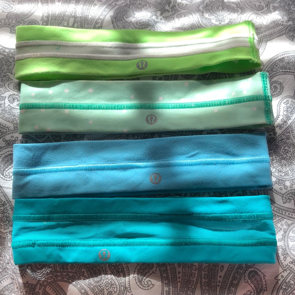 Lululemon headband four pack